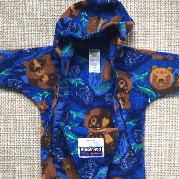 Patagonia Fleece Bunting (size 3m) - Picture 3 of 4